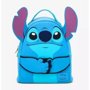 Loungefly Disney Stitch Magnetic Hands Mini Backpack NWT​